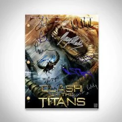RARE-T Limited Edition Frames Clash Of The Titans Script Limited Signature Edition Studio Licensed Custom Frame