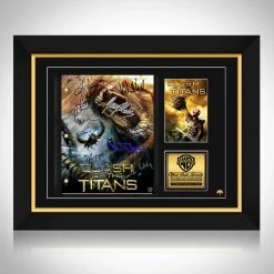 RARE-T Limited Edition Frames Clash Of The Titans Script Limited Signature Edition Studio Licensed Custom Frame