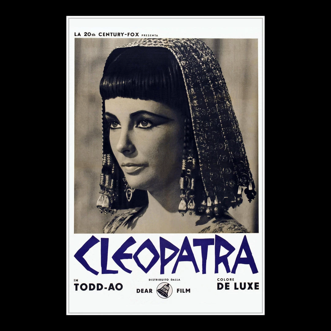 RARE-T Cleopatra 1963 Transcript Limited Signature Edition Studio Licensed Custom Frame 9 RARE-T Cleopatra 1963 Transcript Limited Signature Edition Studio Licensed Custom Frame