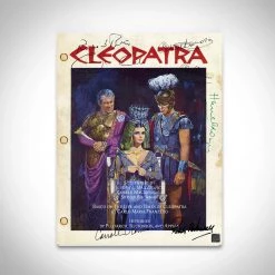 RARE-T Cleopatra 1963 Transcript Limited Signature Edition Studio Licensed Custom Frame 14 RARE-T Cleopatra 1963 Transcript Limited Signature Edition Studio Licensed Custom Frame