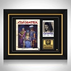 RARE-T Cleopatra 1963 Transcript Limited Signature Edition Studio Licensed Custom Frame