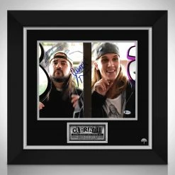 PPC Clerks - Beckett Certified Hand-Signed Photo By Jason Mewes & Kevin Smith Custom Frame Signed Memorabilia