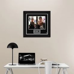 PPC Clerks - Beckett Certified Hand-Signed Photo By Jason Mewes & Kevin Smith Custom Frame Signed Memorabilia