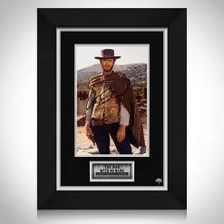 RARE-T The Man With No Name Clint Eastwood Photo Limited Signature Edition Studio Licensed Custom Frame