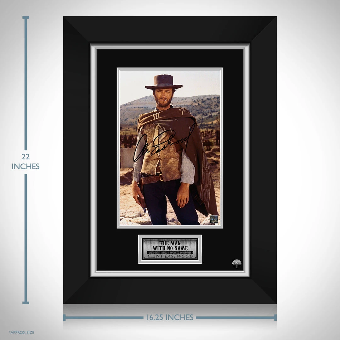 RARE-T The Man With No Name Clint Eastwood Photo Limited Signature Edition Studio Licensed Custom Frame 4 RARE-T The Man With No Name Clint Eastwood Photo Limited Signature Edition Studio Licensed Custom Frame