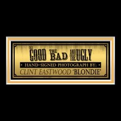 PPC Signed Memorabilia The Good The Bad And The Ugly - PSA/DNA Certified Hand-Signed Photograph By Clint Eastwood Custom Frame 14 PPC Signed Memorabilia The Good The Bad And The Ugly - PSA/DNA Certified Hand-Signed Photograph By Clint Eastwood Custom Frame