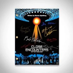 RARE-T Close Encounters Of The Third Kind Script Limited Signature Edition Studio Licensed Custom Frame Limited Edition Frames 14 RARE-T Close Encounters Of The Third Kind Script Limited Signature Edition Studio Licensed Custom Frame Limited Edition Frames