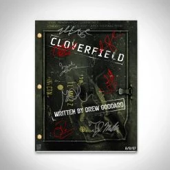RARE-T Cloverfield Script Limited Signature Edition Studio Licensed Custom Frame Limited Edition Frames
