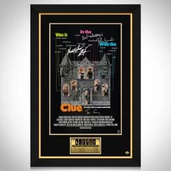 RARE-T Limited Edition Frames Clue Mini Poster Limited Signature Edition Studio Licensed Custom Frame