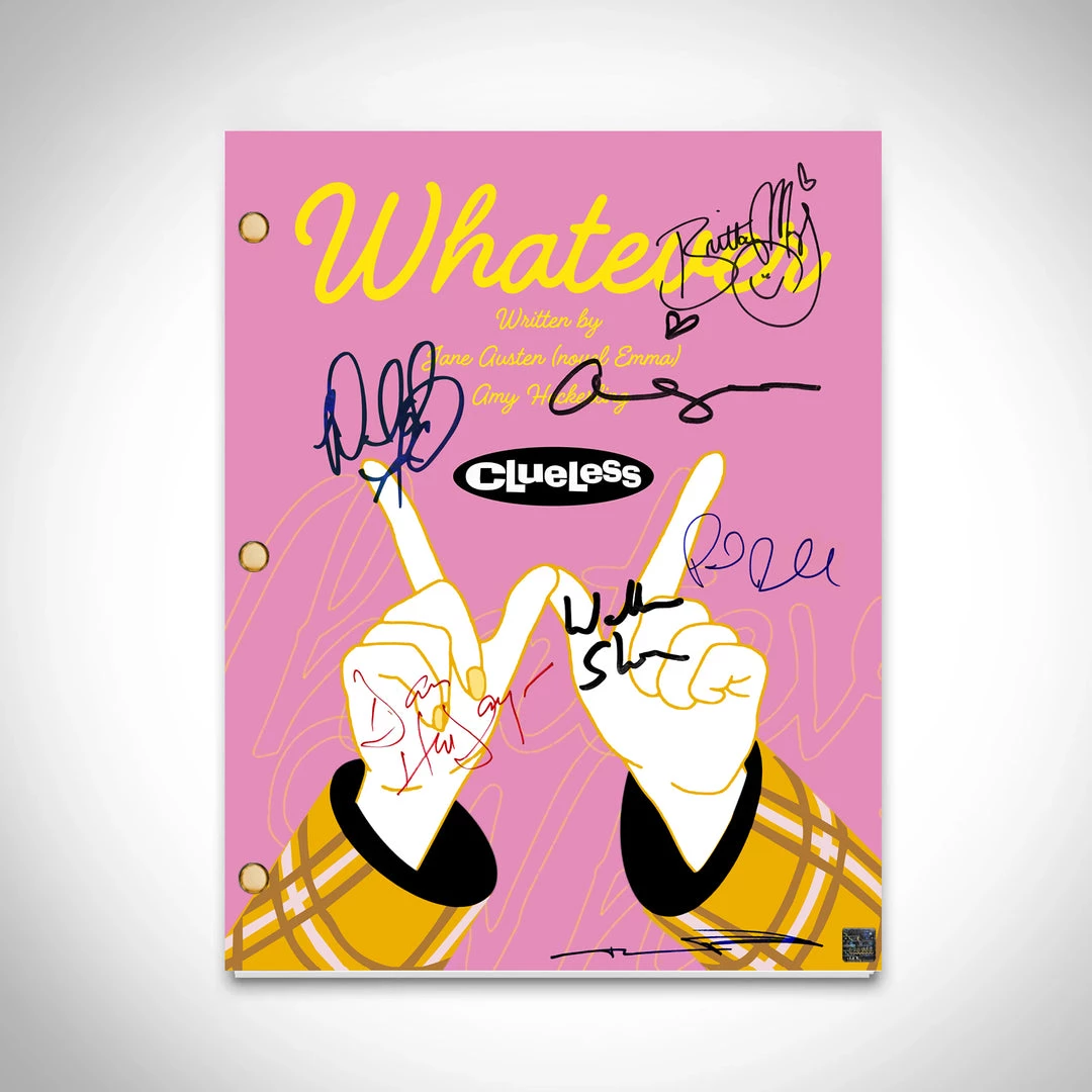 RARE-T Clueless Transcript Limited Signature Edition Studio Licensed Custom Frame 4 RARE-T Clueless Transcript Limited Signature Edition Studio Licensed Custom Frame