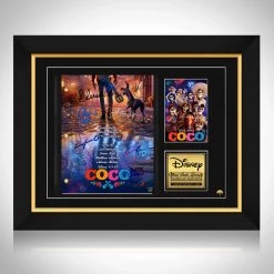 RARE-T Coco Script Limited Signature Edition Studio Licensed Custom Frame Limited Edition Frames