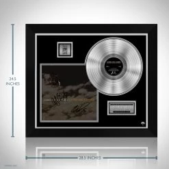 G.R.O. Coheed And Cambria - In Keeping Secrets Of Silent Earth 3 Platinum LP Limited Signature Edition Studio Licensed Custom Frame Limited Edition Frames