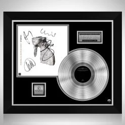 RARE-T Coldplay - A Rush Of Blood To The Head Platinum LP Limited Signature Edition Studio Licensed Custom Frame Limited Edition Frames