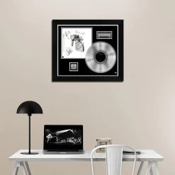 RARE-T Coldplay - A Rush Of Blood To The Head Platinum LP Limited Signature Edition Studio Licensed Custom Frame Limited Edition Frames