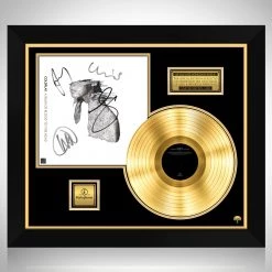 RARE-T Coldplay A Rush Of Blood To The Head Gold LP Limited Signature Edition Studio Licensed Custom Frame Limited Edition Frames
