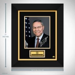 RARE-T Limited Edition Frames Colin Powell Photo Limited Signature Edition Studio Licensed Custom Frame 9 RARE-T Limited Edition Frames Colin Powell Photo Limited Signature Edition Studio Licensed Custom Frame