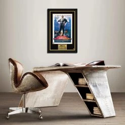 RARE-T Limited Edition Frames Coming To America Mini Poster Limited Signature Edition Studio Licensed Custom Frame