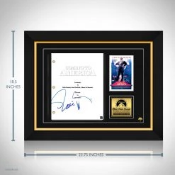 RARE-T Coming To America Script White Cover Limited Signature Edition Studio Licensed Custom Frame