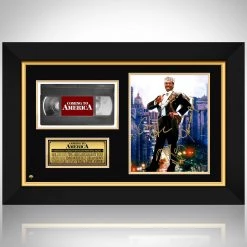 RARE-T Limited Edition Frames Coming To America Photo & VHS Limited Signature Edition Studio Licensed Custom Frame