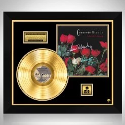 RARE-T Concrete Blonde - Bloodletting Gold LP Limited Signature Edition Studio Licensed Custom Frame
