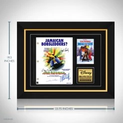 RARE-T Cool Runnings Script Limited Signature Edition Studio Licensed Custom Frame