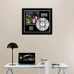 RARE-T Limited Edition Frames Coolio - Gangsta's Paradise Platinum LP Limited Signature Edition Studio Licensed Custom Frame