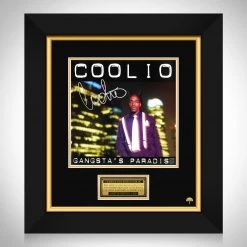 RARE-T Limited Edition Frames Coolio - Gangsta's Paradise LP Cover Limited Signature Edition Studio Licensed Custom Frame