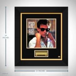 RARE-T Corey Hart - First Offense LP Cover Limited Signature Edition Studio Licensed Custom Frame