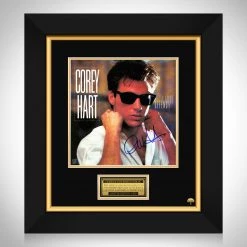 RARE-T Corey Hart - First Offense LP Cover Limited Signature Edition Studio Licensed Custom Frame