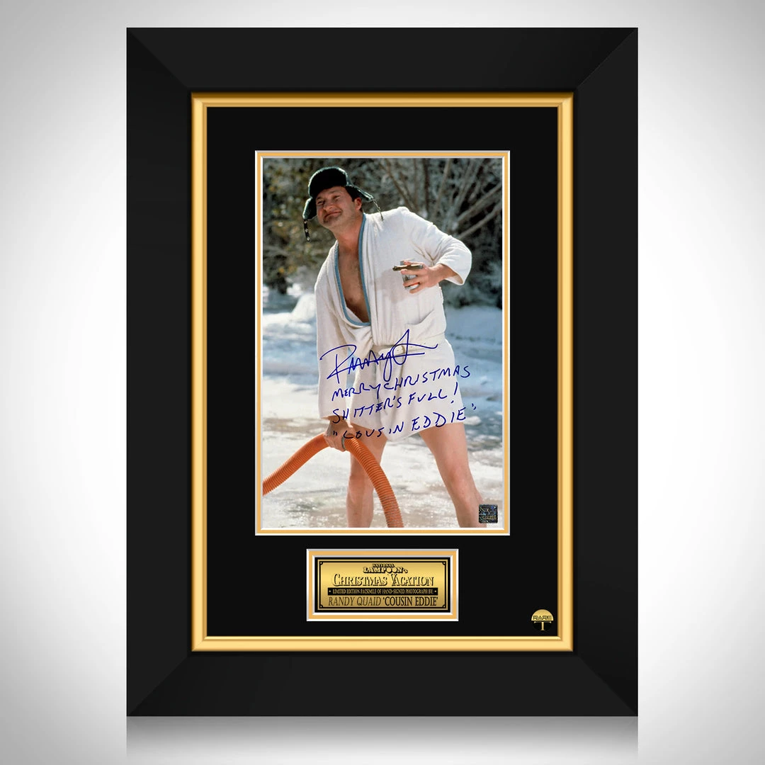 RARE-T National Lampoon's Christmas Vacation - Cousin Eddie Photo Limited Signature Edition Studio Licensed Custom Frame 1 RARE-T National Lampoon's Christmas Vacation - Cousin Eddie Photo Limited Signature Edition Studio Licensed Custom Frame