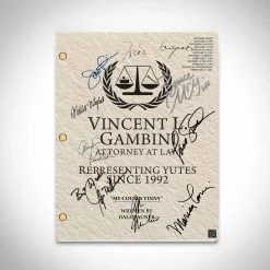 RARE-T Limited Edition Frames My Cousin Vinny Script Limited Signature Edition Studio Licensed Custom Frame 13 RARE-T Limited Edition Frames My Cousin Vinny Script Limited Signature Edition Studio Licensed Custom Frame