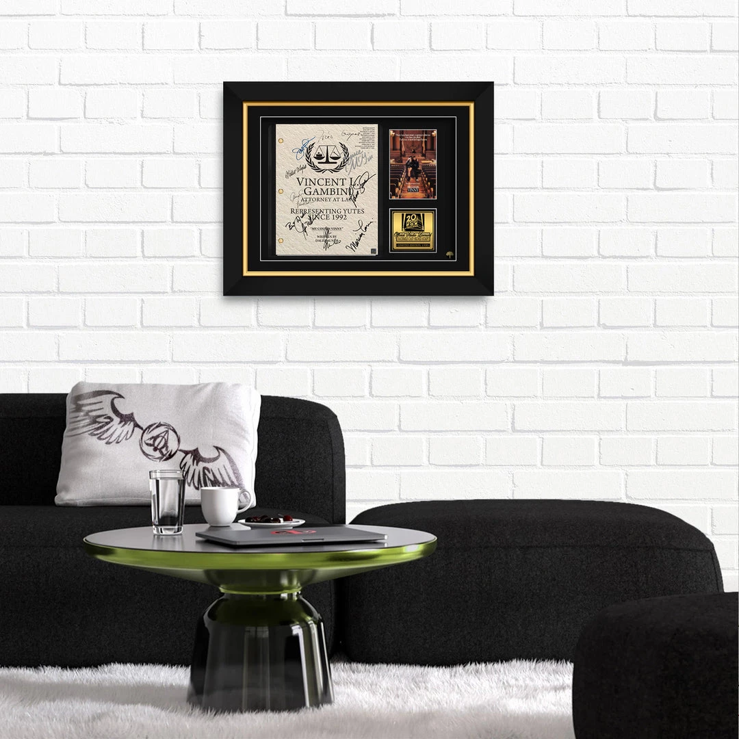 RARE-T Limited Edition Frames My Cousin Vinny Script Limited Signature Edition Studio Licensed Custom Frame 8 RARE-T Limited Edition Frames My Cousin Vinny Script Limited Signature Edition Studio Licensed Custom Frame