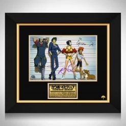 RARE-T Cowboy Bebop Promotional Art Limited Signature Edition Studio Licensed Custom Frame NEW