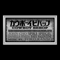 RARE-T Cowboy Bebop Promotional Art Limited Signature Edition Studio Licensed Custom Frame NEW