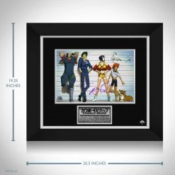 RARE-T Cowboy Bebop Promotional Art Limited Signature Edition Studio Licensed Custom Frame NEW