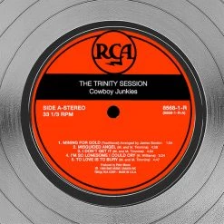 RARE-T Limited Edition Frames Cowboy Junkies - The Trinity Session Platinum LP Limited Signature Edition Studio Licensed Custom Frame