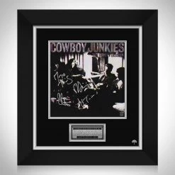 RARE-T Cowboy Junkies - The Trinity Session LP Cover Limited Signature Edition Studio Licensed Custom Frame Limited Edition Frames