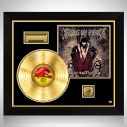 RARE-T Cradle Of Filth - Cruelty And The Beast Gold LP Limited Signature Edition Studio Licensed Custom Frame Limited Edition Frames