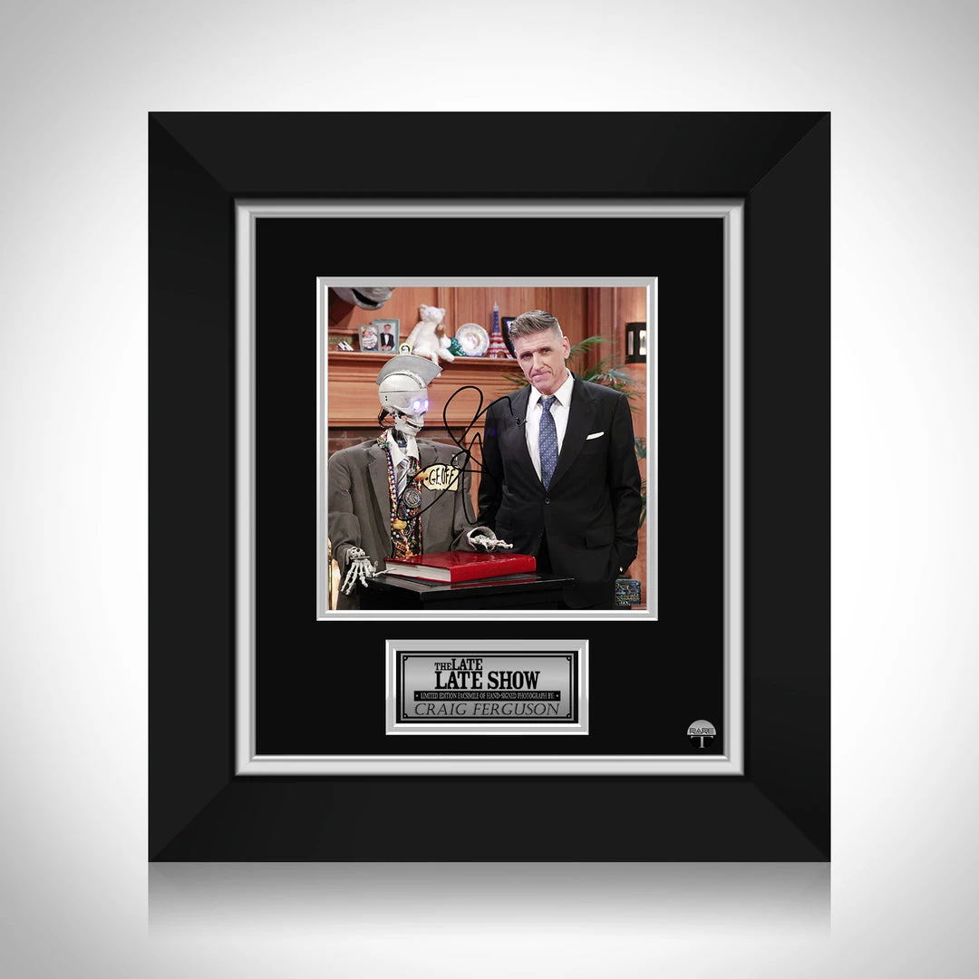RARE-T Limited Edition Frames The Late Late Show With Craig Ferguson Photo Limited Signature Edition Studio Licensed Custom Frame 1 RARE-T Limited Edition Frames The Late Late Show With Craig Ferguson Photo Limited Signature Edition Studio Licensed Custom Frame