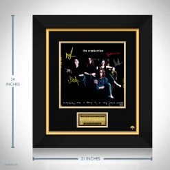 RARE-T Limited Edition Frames The Cranberries - Everybody Else Is Doing It, So Why Can't We? LP Cover Limited Signature Edition Studio Licensed Custom Frame