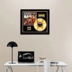 RARE-T Limited Edition Frames Crash Test Dummies - God Blessed His Feet Gold LP Limited Signature Edition Studio Licensed Custom Frame