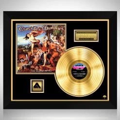 RARE-T Limited Edition Frames Crash Test Dummies - God Blessed His Feet Gold LP Limited Signature Edition Studio Licensed Custom Frame