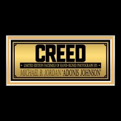 RARE-T Creed Photo Limited Signature Edition Studio Licensed Custom Frame Limited Edition Frames