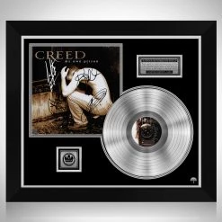RARE-T Creed My Own Prison Platinum LP Limited Signature Edition Studio Licensed Custom Frame Limited Edition Frames