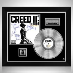 RARE-T Creed 2 - The Album Platinum LP Limited Signature Edition Studio Licensed Custom Frame Limited Edition Frames