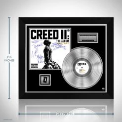 RARE-T Creed 2 - The Album Platinum LP Limited Signature Edition Studio Licensed Custom Frame Limited Edition Frames