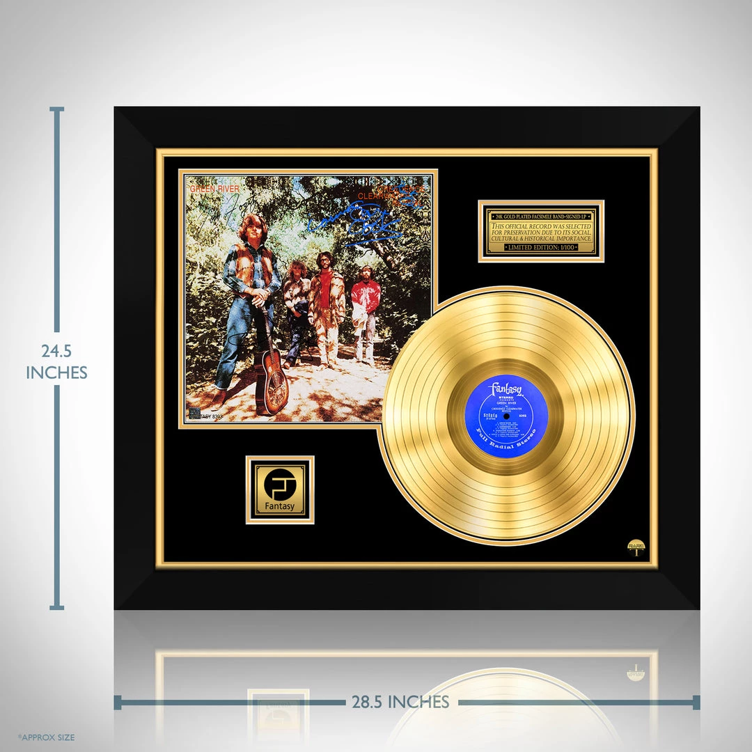 RARE-T Creedence Clearwater Revival - Green River Gold LP Limited Signature Edition Studio Licensed Custom Frame 3 RARE-T Creedence Clearwater Revival - Green River Gold LP Limited Signature Edition Studio Licensed Custom Frame