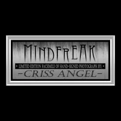 RARE-T Criss Angel Mind Freak Promotional Photo Limited Signature Edition Studio Licensed Custom Frame Limited Edition Frames 11 RARE-T Criss Angel Mind Freak Promotional Photo Limited Signature Edition Studio Licensed Custom Frame Limited Edition Frames