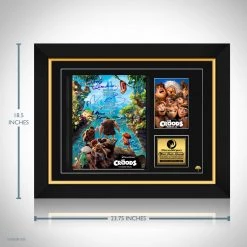 RARE-T The Croods Script Limited Signature Edition Studio Licensed Custom Frame