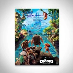 RARE-T The Croods Script Limited Signature Edition Studio Licensed Custom Frame